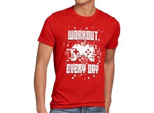 style3 Print-Shirt Herren T-Shirt Gamer Workout Play Fitness Gamepad Clan