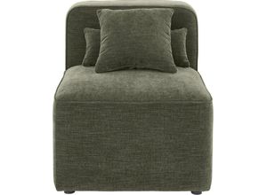 andas Sofa-Mittelelement Sundstrup, Modulserie, individuelle Zusammenstellung, grün