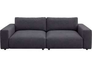 GALLERY M branded by Musterring Big-Sofa LUCIA, in vielen Qualitäten und 4 unterschiedlichen Nähten, 2,5-Sitzer, grau