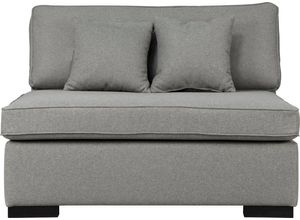 Guido Maria Kretschmer Home&Living Sofa-Mittelelement Skara XXL, Modul XXL - zum eigenen Zusammenstellen, in vielen Bezugsqualitäten, grau