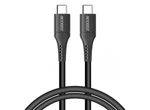 Accezz USB-C auf USB-C-Kabel für das Samsung Galaxy A12 - 1 m - Schwarz