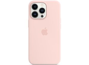 Apple Silikon-Case MagSafe für das iPhone 13 Pro Max - Chalk Pink