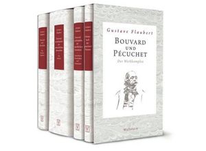 Bouvard und Pécuchet, 4 Teile - Gustave Flaubert, Gebunden