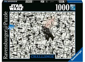 Ravensburger Puzzle Challenge, Star Wars, 1000 Puzzleteile, Made in Germany, FSC® - schützt Wald - weltweit, bunt