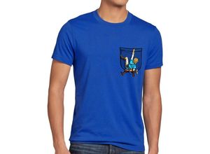 style3 Print-Shirt Herren T-Shirt Wild Link hyrule gamer hemdtasche