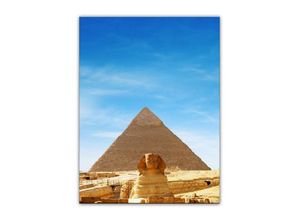 Bilderdepot24 Leinwandbild Ägypten Sphinx
