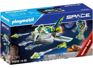 Playmobil® Konstruktions-Spielset Hightech Space-Drohne (71370), Space, (57 St), bunt