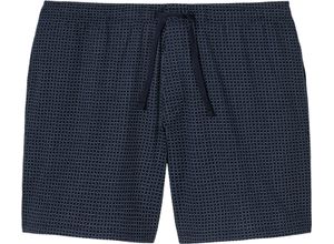 SCHIESSER Mix+Relax Shorts, Eingriff, Baumwolle, Single Jersey, für Herren, blau, 50