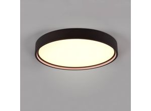 Trio Lighting Doha LED ceiling light, CCT, matt black