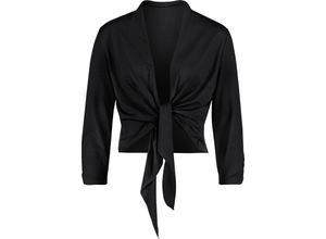 Damen Shirtjacke in schwarz ,Größe 36, Witt Weiden, 95% Viskose, 5% Elasthan
