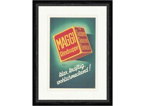 Kunstdruck Maggi Rindssuppe Würfel Unternehmen Werbung Plakat Faks_Plakatwelt 43