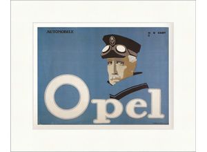 Kunstdruck Opel Automobil Werbung Deutsche Marke Hans Rudi Erdt Plakatwelt 1167