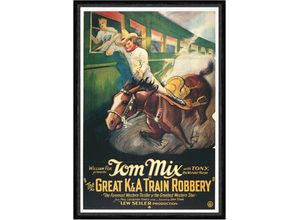 Kunstdruck The Great K and A Train Robbery Tom Mix Tony Horse Kunstdruck Faks_Wer