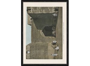 Kunstdruck Das Tor Bab el Boukala in Marrakesch A. Schmidt-Schröder Plakat Faks_