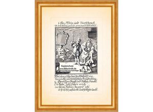Kunstdruck Der Wein und Bierschenk Ausschank Schänke Christoph Weigel Berufe 194