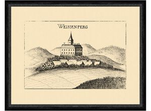 Kunstdruck Weißenberg Weissenperg Neuhofen Vischer Faksimile Österreich Burgen 31