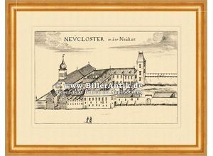 Kunstdruck Wiener Neustadt Neukloster Vischer Österreich Burgen und Schlösser 741