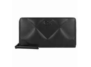 Calvin Klein Re-Lock Geldbörse 19 cm ck black