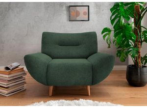 INOSIGN Sessel Drago, frei im Raum stellbar, als Set, Polsterecke, 3- & 2-Sitzer erhältlich, grün