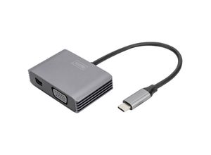 Digitus Digitus DA-70825 Mini-DisplayPort / USB-C® / VGA Adapter [1x USB-C®