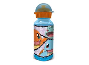POKÉMON Trinkflasche Pokemon Pikachu and Friends Kinder Wasserflasche Flasche 370 ml