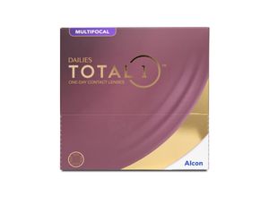 Alcon Dailies Total 1 Multifocal (90er Packung) Tageslinsen (3 dpt, Addition Medium (1,50 - 2,00) & BC 8.5)