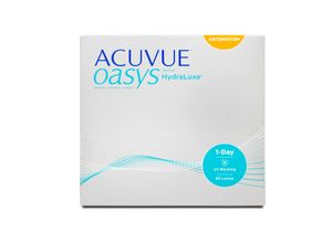 Johnson & Johnson Acuvue Oasys 1-Day for Astigmatism (90er Packung) Tageslinsen (-5.5 dpt, Zyl. -1,25, Achse 120 ° & BC 8.5) mit UV-Schutz