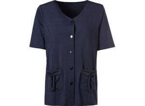 Damen Shirtjacke in marine ,Größe 48, Witt Weiden, 95% Polyester, 5% Elasthan