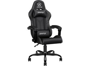 JOYFLY Gaming-Stuhl, Bürostuhl Gaming Stuhl Hochlehner PC-Stuhl mit Lordosenstütze Racing