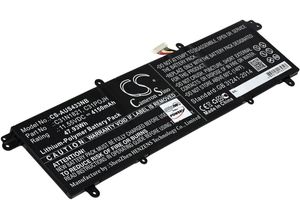Powery Akku für Asus VivoBook 14 S433FL-EB107T Laptop-Akku 4150 mAh (11.55 V)