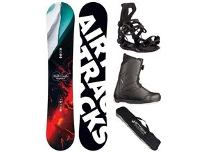 Airtracks Snowboard Snowboard Set Board North South Wide » Mod. 23 (Snowboard Set Board North South+Bindung Master+Boots+Bag