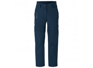 Vaude - Kid's Zip Off Pants Slim Fit - Zip-Off-Hose Gr 134/140 blau