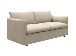 andas 2-Sitzer Imatra, in attraktiver Form, unterschiedliche Sofakombinationen verfügbar, beige