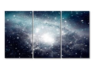 WandbilderXXL Leinwandbild Galaxy