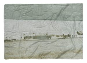 Sinus Art Handtücher Handtuch Strandhandtuch Saunatuch Kuscheldecke mit Fotomotiv Betonstruktur Beton Grau Auf