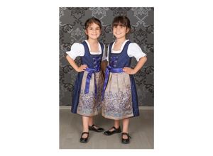 Kinder Dirndl royalblau