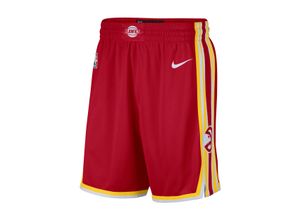 Hawks Icon Edition 2020 Nike NBA Swingman Shorts für Herren - Rot