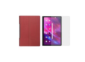 Lobwerk Tablet-Hülle 2in1 Set (Hülle + Glas) für Lenovo Yoga Tab 11 YT-J706F 2021 11 Zoll