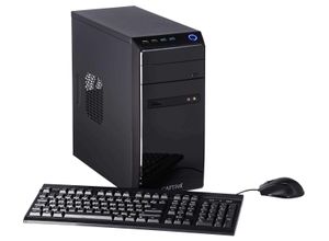 CAPTIVA Power Starter I68-016 Business-PC (Intel® Core i7 11700, UHD Graphics, 16 GB RAM, 500 GB SSD, Luftkühlung), schwarz