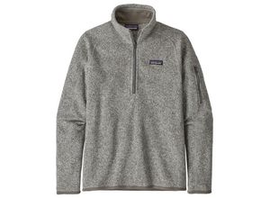 Patagonia - Women's Better Sweater 1/4 Zip - Fleecepullover Gr XL grau
