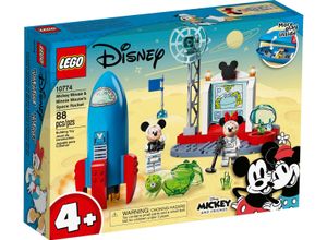 LEGO® Konstruktionsspielsteine LEGO® Disney™ 10774 Mickys und Minnies Weltraumrakete