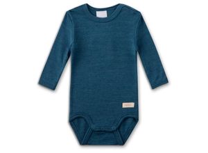 Sanetta - Kid's Wool Body L/S - Merinounterwäsche Gr 92 blau