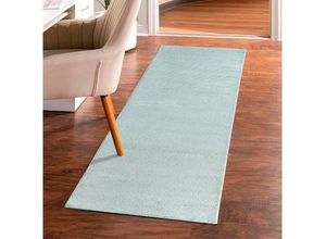 Teppich Fancy, Carpet City, rechteckig, Höhe: 12 mm, Kurzflor, Einfarbig, 3D-Optik, Streifen Look, grün