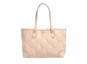Gucci Shopper - GG Shopping Bag Leather - in gold - Shopper für Damen