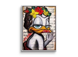 DOTCOMCANVAS® Leinwandbild Beauty Duck