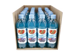 Jelly Belly Berry Blue Fruit Drink 0,5 Liter, 24er Pack