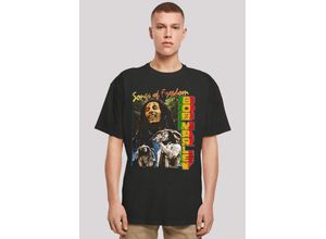 F4NT4STIC T-Shirt Bob Marley Freedom Vintage Reggae Music Premium Qualität