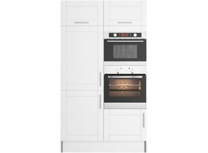 OPTIFIT Küche Ahus, Breite 120 cm,wahlweise mit E-Geräten,Soft-Close-Funktion, weiß