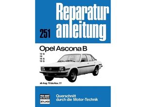Opel Ascona B ab August 1975 bis November 1977, Kartoniert (TB)