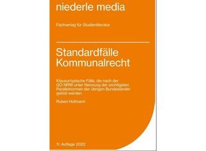 Standardfälle Kommunalrecht - 2022 - Ruben Hofmann, Kartoniert (TB)